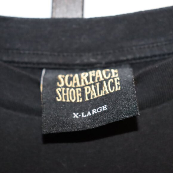 Scarface “The World Is Yours” Tony Montana Tee XL Black Movie Shirt. Shoepalace. - Picture 6 of 10